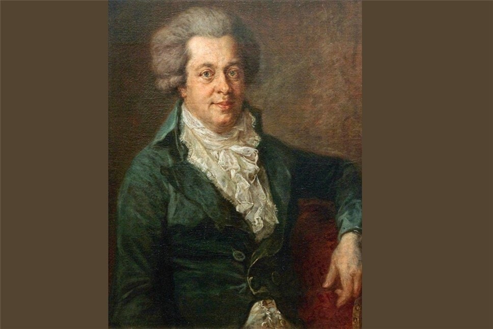 Иоганн Георг Эдлингер, 1790. Вольфганг Амадей Моцарт
