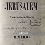 В России впервые исполнят оперу Верди "Иерусалим"