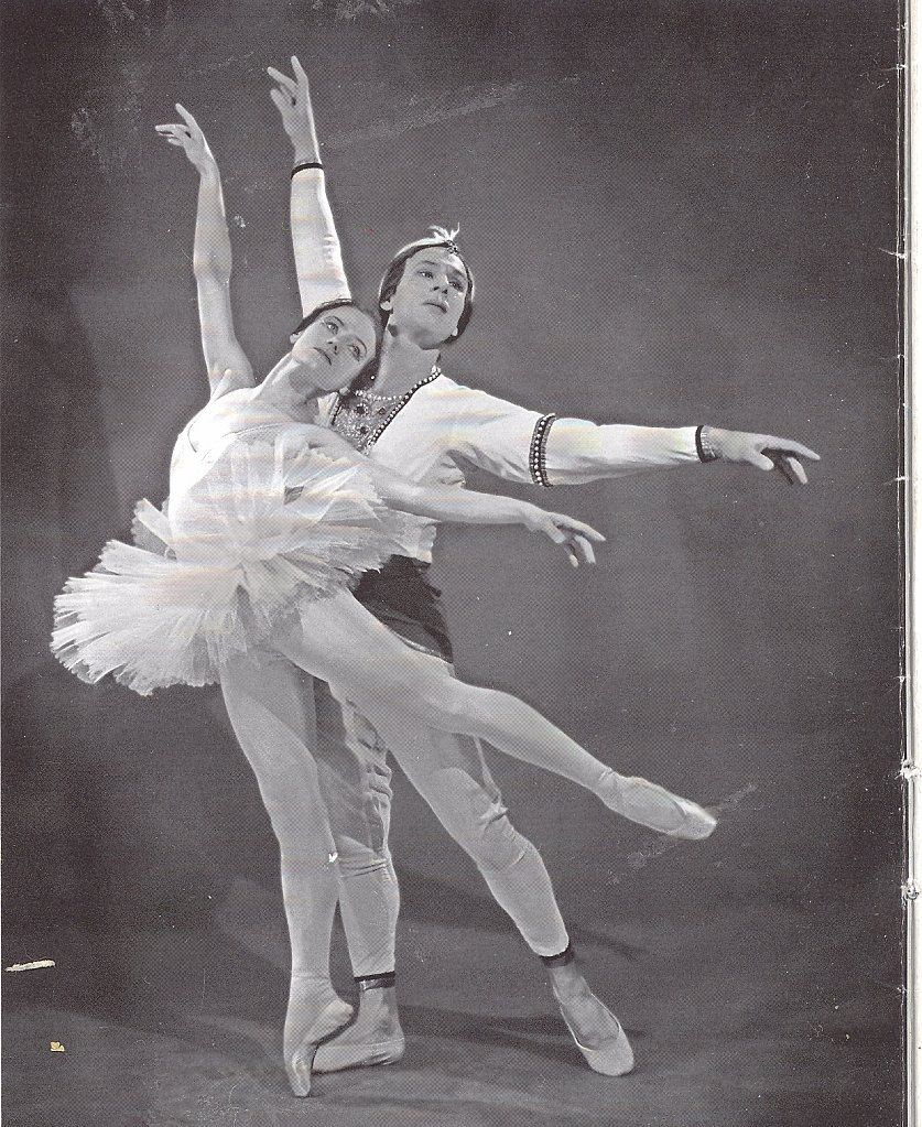Габриэла Комлева - Никия, Борис Брегвадзе - Солор. 1960-е гг.