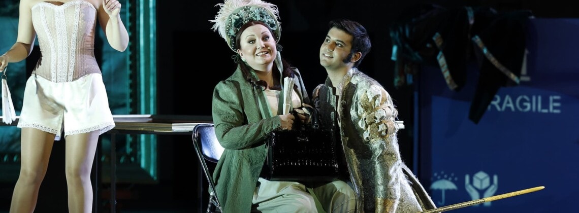 «Путешествие в Реймс» Россини в Большом театре. Фото - Дамир Юсупов / Большой театр