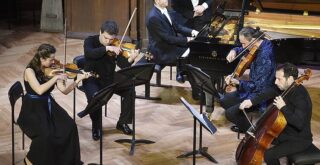 Марьяна Осипова, Борис Абрамов, Андрей Гугнин, Тимур Якубов, Борис Андрианов. Фото - Александр Миридонов