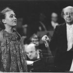 Виктория Постникова и Геннадий Рождественский. Фото из личного архива