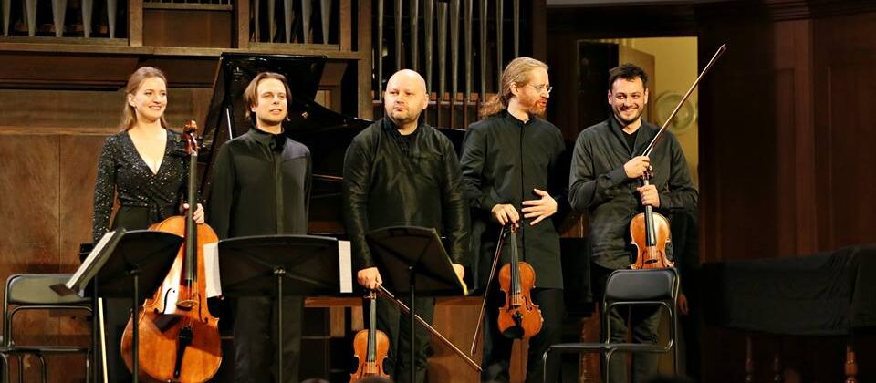 Дора Кокаш, Яков Кацнельсон, Борис Бровцын, Роман Минц и Максим Рысанов. Фото - Ирина Шымчак