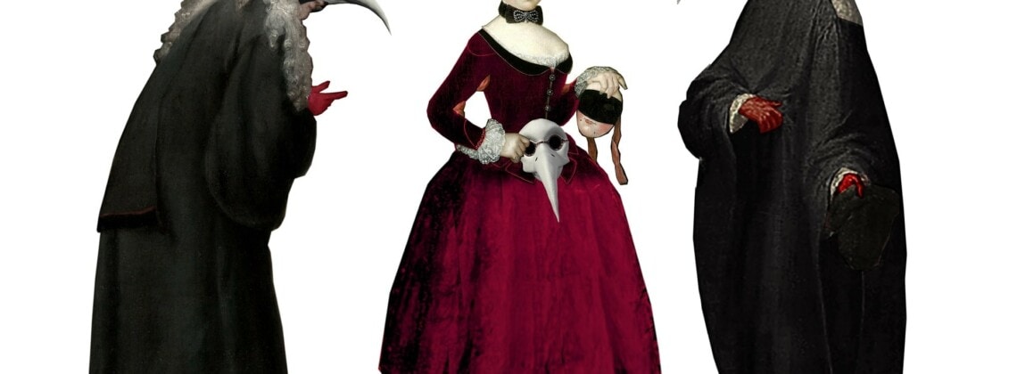 Эскизы костюмов к постановке оперы Александра Вустина «Влюбленный дьявол» в МАМТ