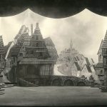 Макет декораций Вадима Рындина к постановке «Коппелии» в Большом театре, 1941 Фото - архив Музея ГАБТ