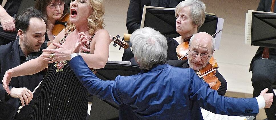 Магдалена Кожена впервые выступила в Москве. Фото - Петр Кассин