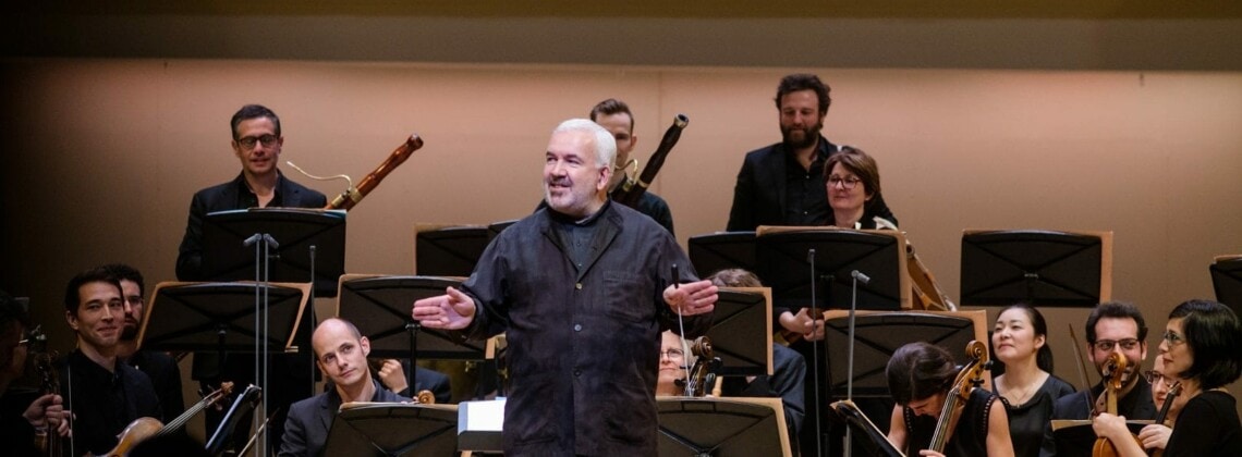 Марк Минковский и ансамбль "Музыканты Лувра". Фото - пресс-служба Московской филармонии