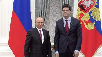 Владимир Путин и Валентин Урюпин