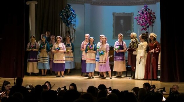 "Свадьба Фигаро" Моцарта в Оперной студии Луганской государственной академии культуры и искусства имени Михаила Матусовского