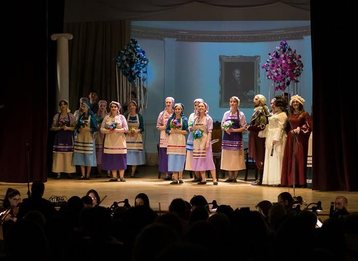 "Свадьба Фигаро" Моцарта в Оперной студии Луганской государственной академии культуры и искусства имени Михаила Матусовского Как мысли черные к тебе придут…