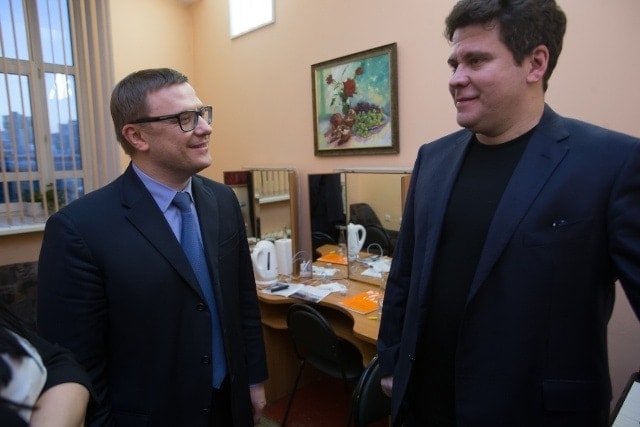 Алексей Текслер и Денис Мацуев