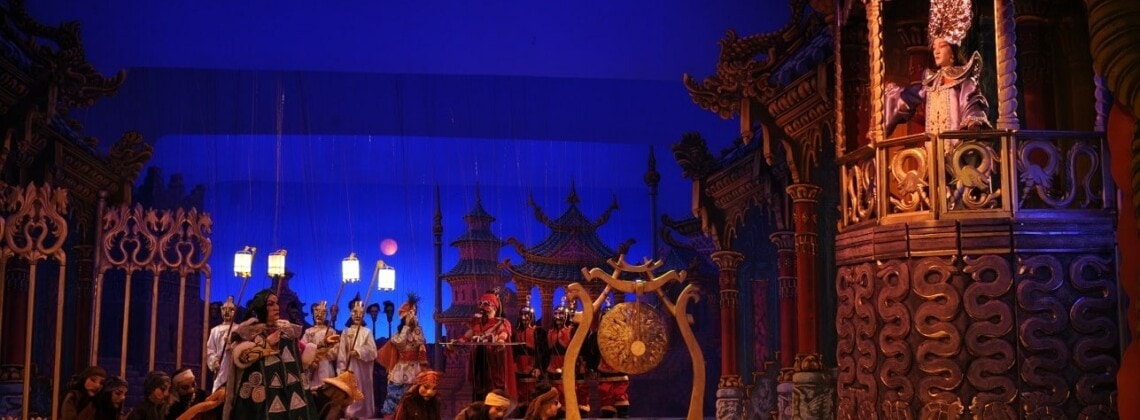 Итальянский театр марионеток «Карло и Колла и сыновья» привез в Москву спектакль по опере Джакомо Пуччини «Турандот»