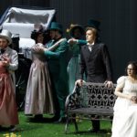 Анна Нечаева (Татьяна) и Алексей Неклюдов (Ленский). Опера П. И. Чайковского “Евгений Онегин” в постановке Евгения Арье. Фото – Дамир Юсупов