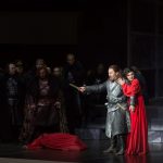 Сцена из оперы Римского-Корсакова "Царская невеста" в постановке Вячеслава Стародубцева