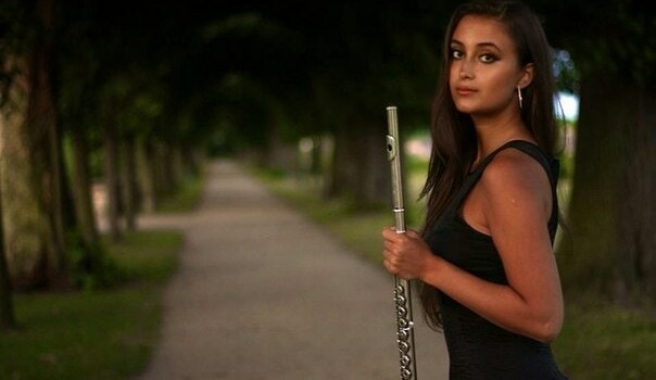 Алия Водовозова, участница XVI Международного конкурса имени Чайковского по специальности "флейта"