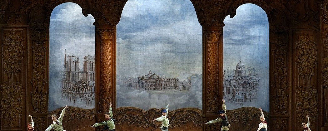 Сцена из балета "Парижское веселье". Большой театр. Фото - Дамир Юсупов