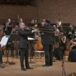 У тромбонистов обязательным произведением заявлена Сюита из оперы "Евгений Онегин" Петра Чайковского в транскрипции Вячеслава Круглика