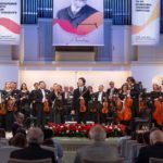 Айлен Притчин и Симфонический оркестр Московской филармонии п/у Юрия Симонова. Фото - пресс-служба Конкурса имени Чайковского