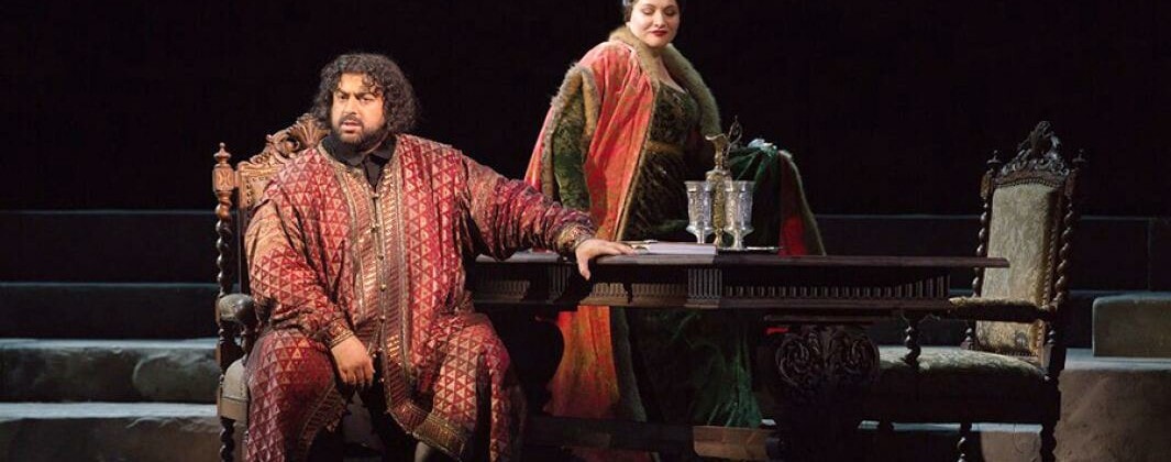 Хибла Герзмава, Арсен Согомонян. "Отелло", МАМТ. Фото - пресс-служба МАМТ