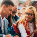 Губернатор Владимирской области Владимир Сипягин и директор регионального департамента культуры Алиса Бирюкова