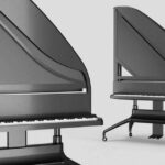 Пианистка Сара Николлс предложила проект вертикального рояля Standing Grand