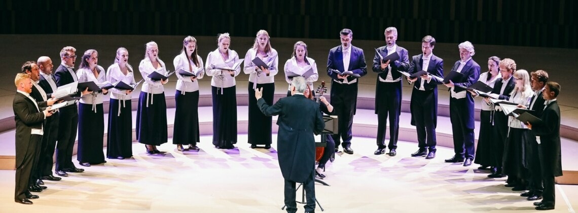 Джон Элиот Гардинер и "Хор Монтеверди". Фото - Лилия Ольховская