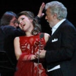 Ничего личного - только музыка. Пласидо Доминго, Мария Катаева и Юрий Башмет на сцене Крокус Сити Холла. Фото - Сергей Бирюков