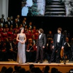Опера «Иоланта» прозвучала в концертном исполнении на сцене Большого зала Ленинского мемориала. Фото - С. Семагин