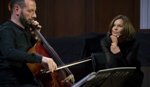 Татьяна Друбич помогла виолончели Бориса Андрианова обрести человеческий голос. Фото предоставлено организаторами фестиваля Vivacello