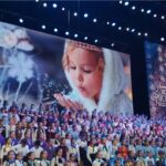 Детский хор России выступил в Кремлёвском дворце