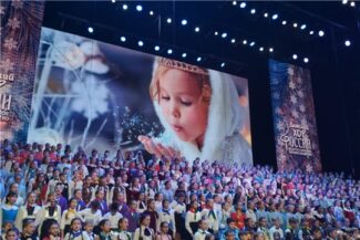 Детский хор России выступил в Кремлёвском дворце