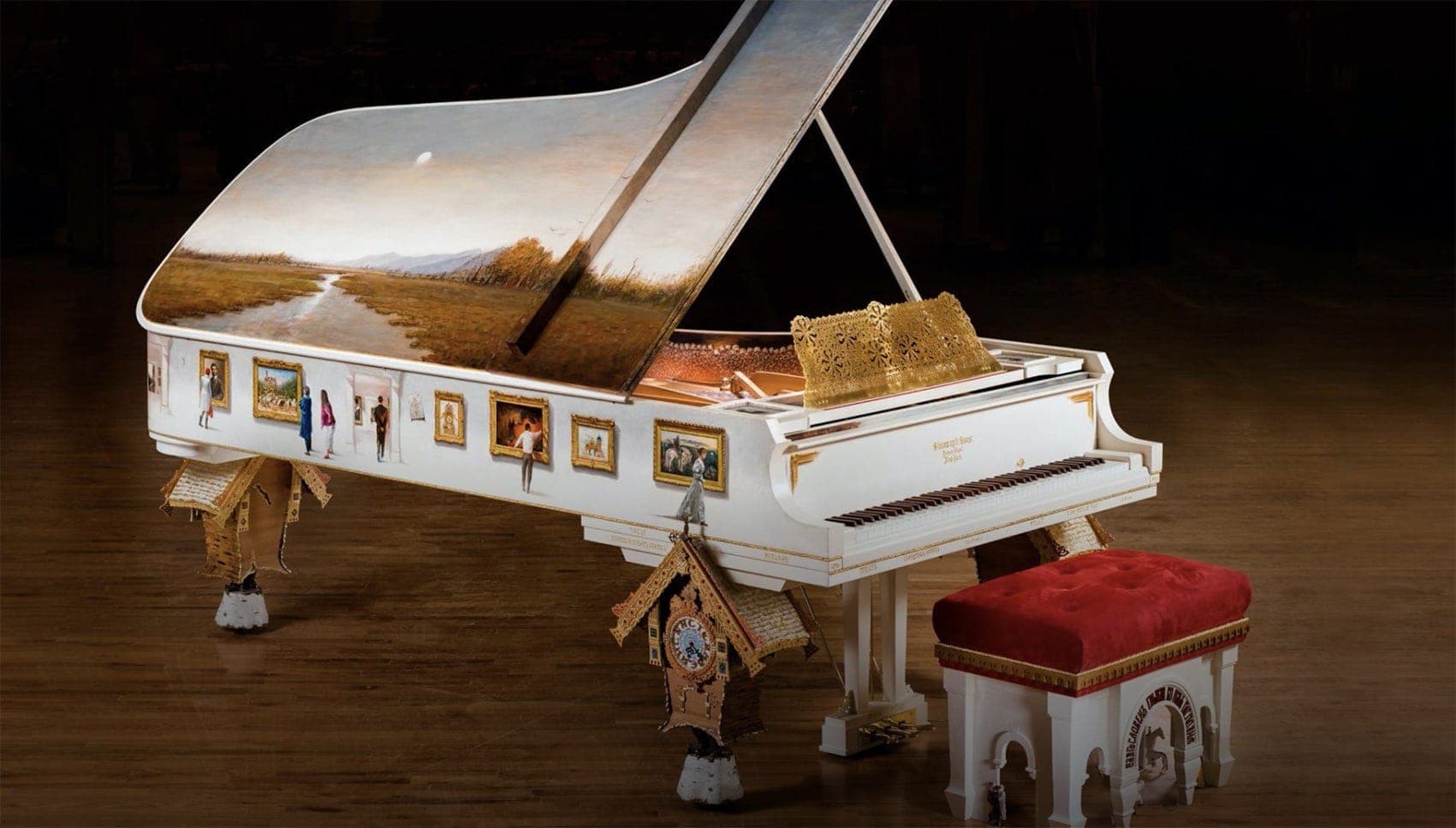 Рояль Steinway & Sons "Картинки с выставки""