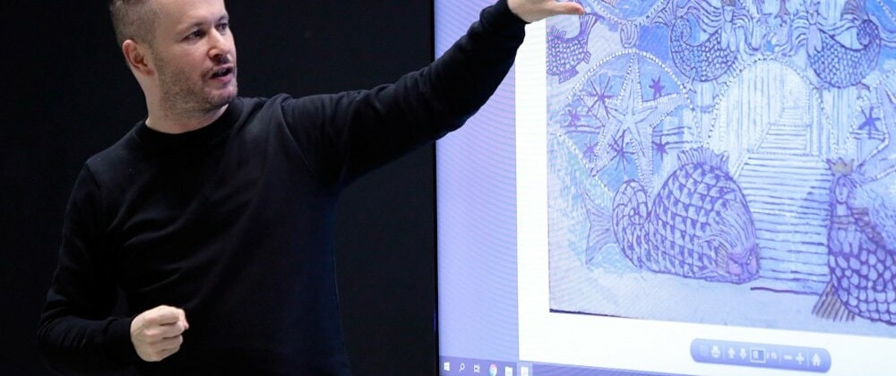 Дмитрий Черняков: "Садко" - мой пятый спектакль по Римскому-Корсакову. Надеюсь, будут и шестой, и седьмой". Фото - Дамир Юсупов/Большой театр