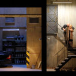 Сцена из оперы Бартока «Замок герцога Синяя Борода» в постановке Кэти Митчелл. Фото - Баварская опера