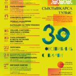 С 9 по 29 марта 2020 в Республике Коми пройдёт XXX международный фестиваль оперного и балетного искусства «Сыктывкарса тулыс»