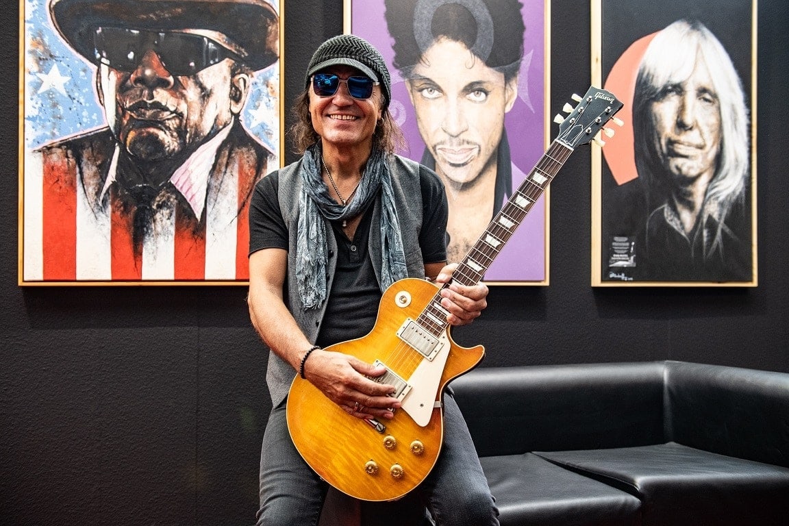Маттиас Ябс (Scorpions) на International Vintage Show. Messe Frankfurt GmbH / Пьетро Сутера