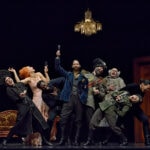 Сцена из спектакля «Ревизор». Фото - Michael Slobodian