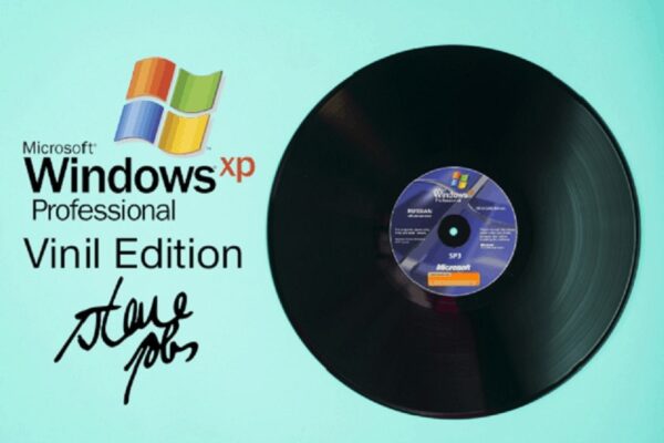 Microsoft выпустила коллекционное издание Windows XP на виниле
