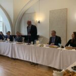 Губернатор Петербурга Александр Беглов, заместитель председателя правительства Дмитрий Чернышенко и министр культуры Ольга Любимова встретились со студентами и преподавателями Петербургской консерватории имени Римского-Корсакова