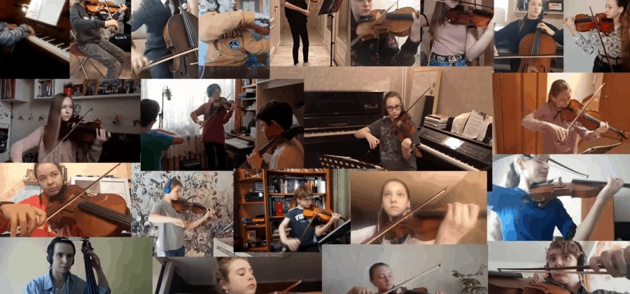 Юные музыканты во время самоизоляции сыграли Вальс Шостаковича