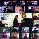 По видеосвязи в концерте приняли участие музыканты Симфонического оркестра Большого театра