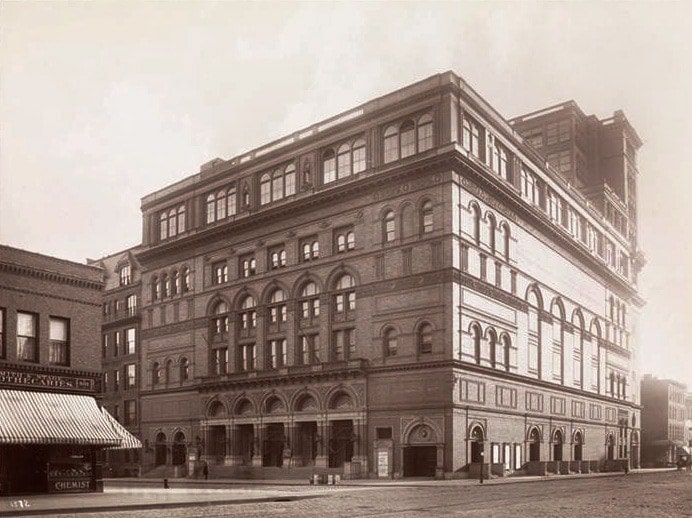 Carnegie Hall, 1890-е Carnegie Hall, 1890-е