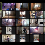 Балетная труппа Музыкального театра продолжает работать дома. Фото - Карина Житкова