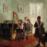 Александр Любимов. Урок музыки. 1939