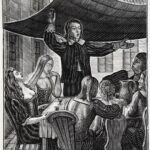 В. А. Фаворский. "Пир во время чумы"