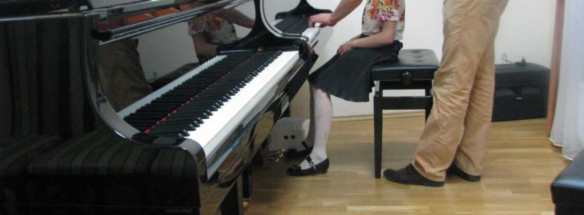 Константин Чавдаров с ученицей