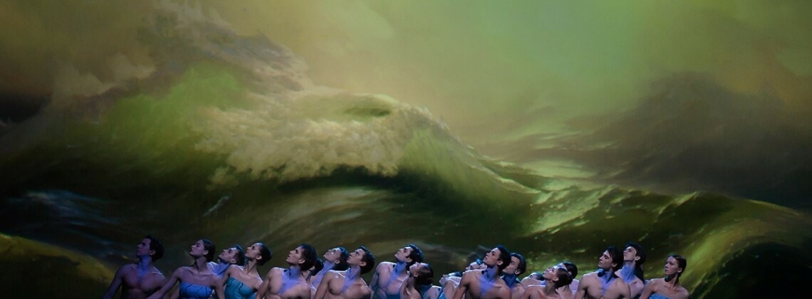 «Девятый вал». Сцена из балета. Фото - Наталья Воронова