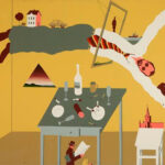 Виктор Пивоваров. Московская вечеринка. 1971 © Государственная Третьяковская галерея