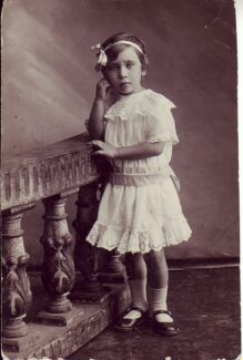 В. Н. Бондаренко в детстве