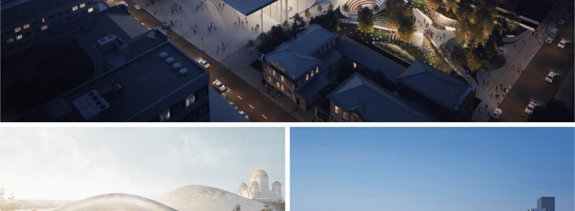 Концертный зал Свердловской филармонии в Екатеринбурге по проекту Zaha Hadid Architects